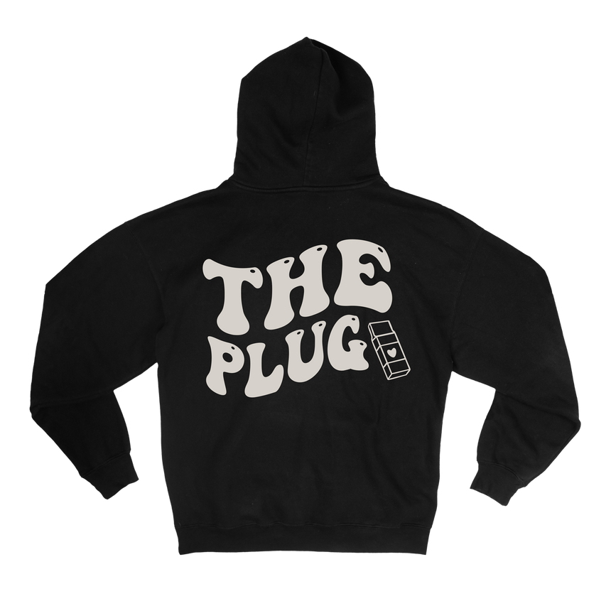 THE PLUG TO MY PLAY VDAY HOODIE - CREAM