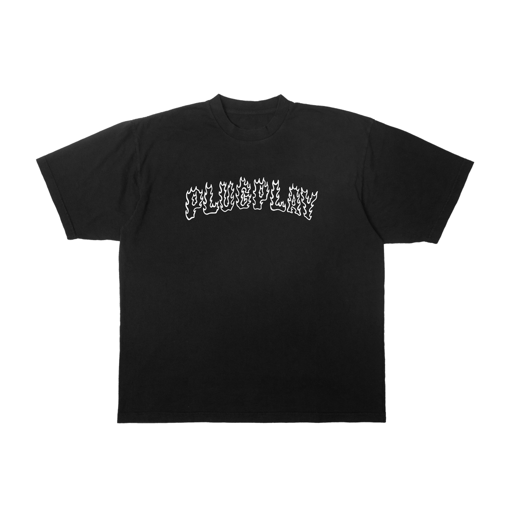 White Flames Tee – PLUGPLAY™